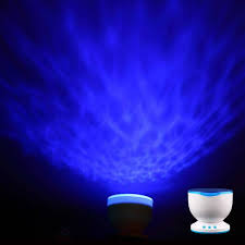 Shop Led Night Light Projector Ocean Lamp With Speaker Overstock 15640474