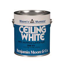 benjamin moore muresco ceiling white