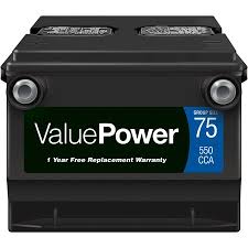 Valuepower Lead Acid Automotive Battery Group 75 Walmart Com