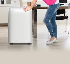 While removing up to 2.5 pints of moisture from the air each hour. 14 000 Btu 9 000 Sacc Smart Wi Fi Portable Air Conditioner Toshiba Design Matters