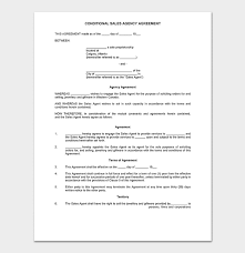 Conditional Sale Agreement 17 Samples Examples Templates
