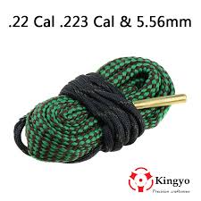 Us 3 5 Bore Snake Gun Cleaning 22 223 5 56 Brass Weighted Cord Fit 4 Rifle Pistol Clean Boresnake For 22 Cal Shotguns In Paintball Accessories