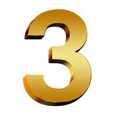 3 (three) is a number, numeral and digit. Transparency 3 Png Picpng