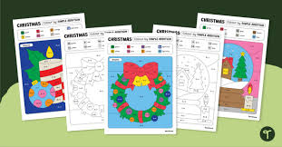 Colour By Code Worksheets For Teachers