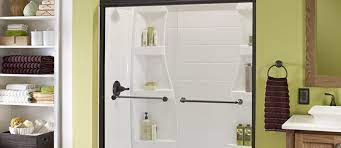sliding glass shower doors for tubs