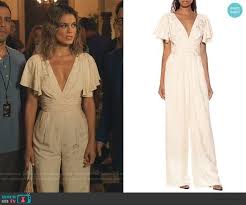 And thanks to impassioned viewers, there may be networks including abc have made other recent attempts at creating shows about latinx families. Noa S White Ruffle Jumpsuit On The Baker And The Beauty Ruffle Jumpsuit Tv Show Outfits Hamilton Outfits