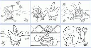 Patrick star, squidward tentacles, mr. Spongebob Coloring Book Coloring Pages 4 U