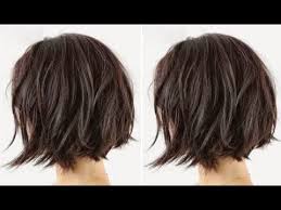 short layered haircut tutorial you