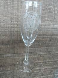 Wine Glass With Seal Of Maritime