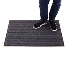 comfy feet gray carpet floor mat