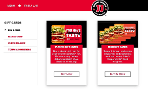does jimmy john s accept gift cards or