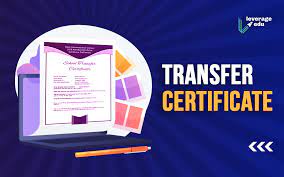 transfer certificate how to write