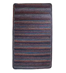 blue ridge rectangle wool braided rugs
