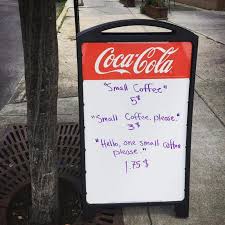 I still remember the first time i ordered a coffee at a local coffee shop. Coffee Shop Funny Signs 1 Newslinq