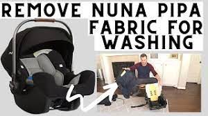 wash the nuna pipa car seat cover