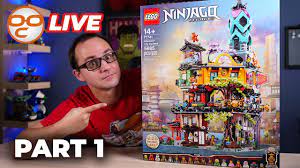NEW LEGO Ninjago City Gardens 71741 LIVE BUILD! PART 1 - YouTube