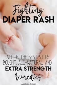 curing stubborn diaper rash methods