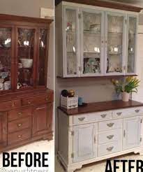 Diy Hutch Makeovers From Wall Mount