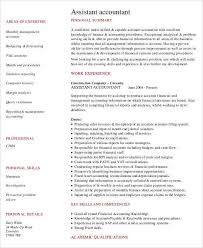 Do you need the best assistant accountant resume? 4 Fresher Accountant Resume 6 Free Word Pdf Documents Download Free Premium Templates