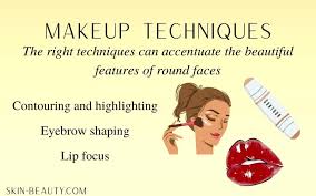 round face shape skin beauty