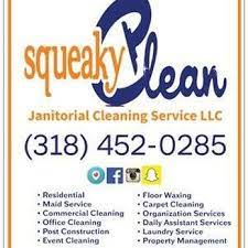 squeaky clean janitorial cleaning
