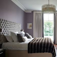 purple colour combination for bedroom walls