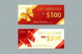 Free Gift Certificate Vector Templates Design Card Template
