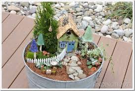 For areas that get at least four hours of direct light daily, nagy suggests cacti, succulents, miniature citrus trees, and herbs. Our Fairy Garden Finding Home Farms