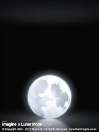 A Lunar Moon Floor Table Light Then
