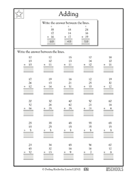 2nd grade 3rd grade math worksheet