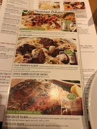 menu at olive garden italian restaurant