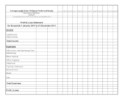 Restaurant Monthly Profit And Loss Statement Template For Excel P L