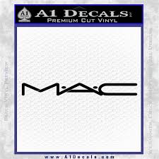 mac makeup logo decal sticker 2 pack