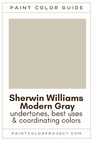 Sherwin Williams Modern Gray A