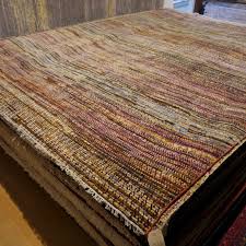 area rug wool sari silk living dining room