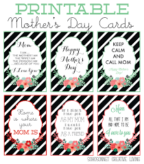 Free Mothers Day Printables Cards Prints Sohosonnet Creative