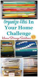 Organize your filing cabinet by getting rid of old files, finding a filing system that works for you, and continually maintaining it. How To Organize Files In Your Home To Find Things When You Need Them