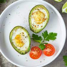 avocado baked eggs slender kitchen