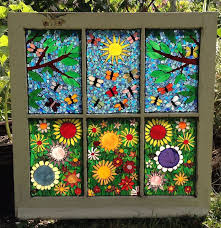 Mosaic Windows Stained Glass Flowers