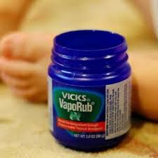 apply vicks vaporub to children s feet