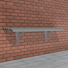 Steel Wall Mounted Bench
