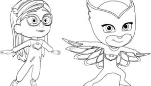 These three characters are the pillars. Pj Masks Coloring Pages Idea Whitesbelfast Com