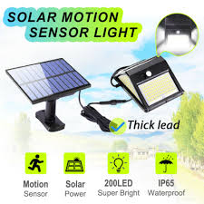 Solar Led Security Motion Sensor Lights