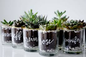 While you're making a commitment for life, your guests shouldn't have to. This Is Where To Get The Cutest Plant Wedding Favours In Toronto Weddingbells