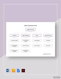 agency organization chart template