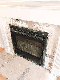 Our Marble Fireplace Make Over