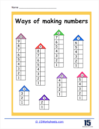 ways to make a number worksheets 15