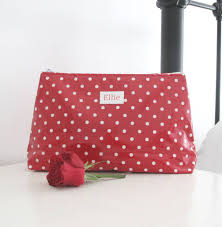 wipe clean cosmetic bag by lucy lilybet