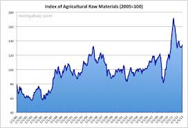 Price Index Of Agricultural Raw Materials 1980 2010