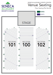 69 Unique Seneca Allegany Events Center Seating Chart
